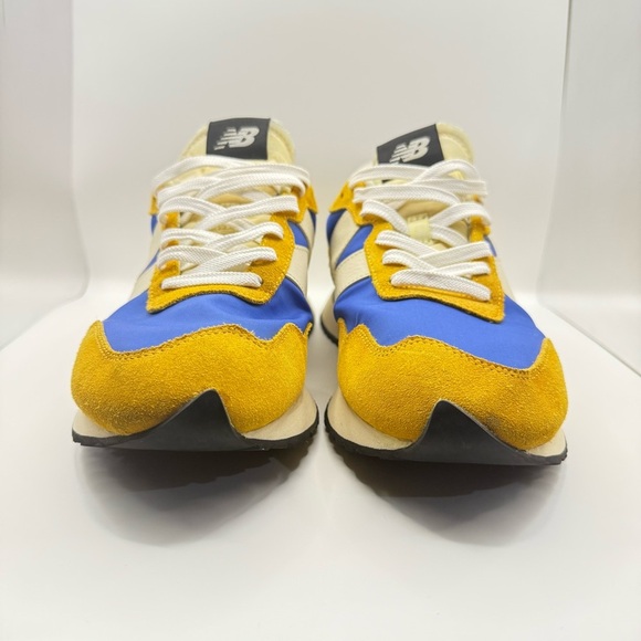 Used New Balance 237 Cobalt Blue Aspen Yellow Unisex Lifestyle Sneakers Men’s 11 - Picture 2 of 12